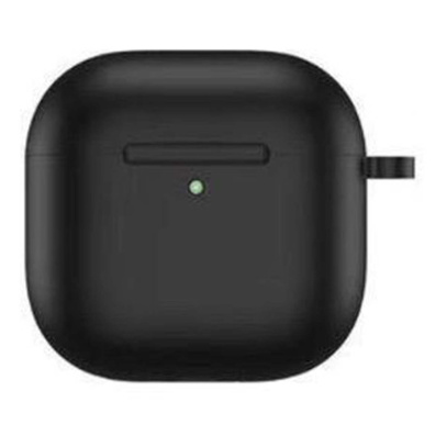 Чехол для Apple AirPods 4 Silicone Case Gurdini Чёрный