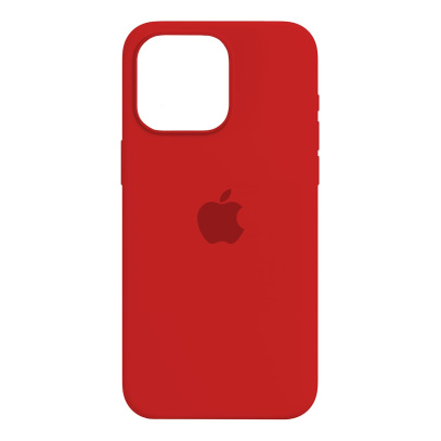 Чехол Silicone Case для Apple iPhone 15 Pro Max (PRODUCT)RED, Красный