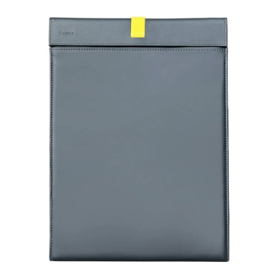 Сумка для ноутбука Baseus Let's go Traction ComputerLiner Bag 16" or less (LBQY- BGY) Серый/желтый Сумка для ноутбука Baseus Let's go Traction ComputerLiner Bag 16" or less (LBQY- BGY) Серый/желтый