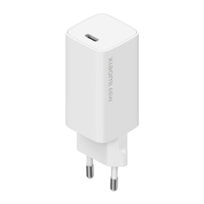 Сетевое зарядное устройство Xiaomi Mi Fast Charger with GaN Tech 65 Вт BHR4499GL (AD65GEU) Белый