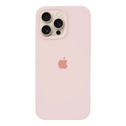 Чехол Silicone Case для Apple iPhone 16 Pro с MagSafe Light Pink, светло-розовый