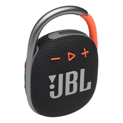 Портативная колонка JBL Clip 4 Black/Orange, черно-оранжевый