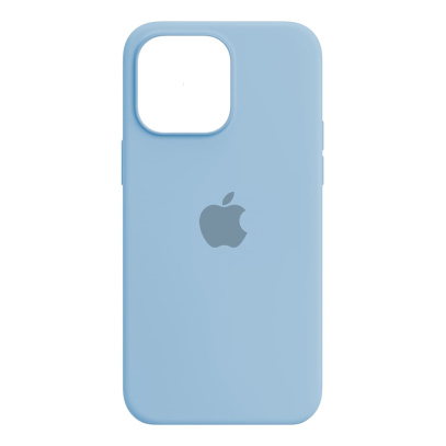 Чехол Silicone Case для Apple iPhone 14 Pro Max Голубой