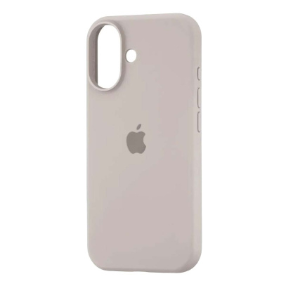 Чехол для Apple iPhone 17 Silicone Case Stone, бежевый