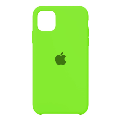 Чехол Silicone Case для Apple iPhone 11 Ярко-зеленый