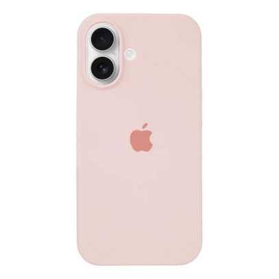 Чехол Silicone Case для Apple iPhone 16 Plus Light Pink, светло-розовый