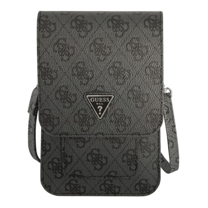 Сумка-чехол для смартфонов Guess Wallet Bag 4G with Triangle logo (GUWBP4TMGR) Серый