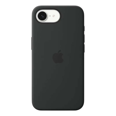 Чехол Silicone Case для iPhone 16e (6,1)  Black, черный