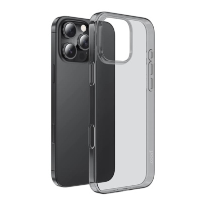 Чехол hoco. Creative Mobile phone case для Apple iPhone 16 Pro Прозрачный Черный