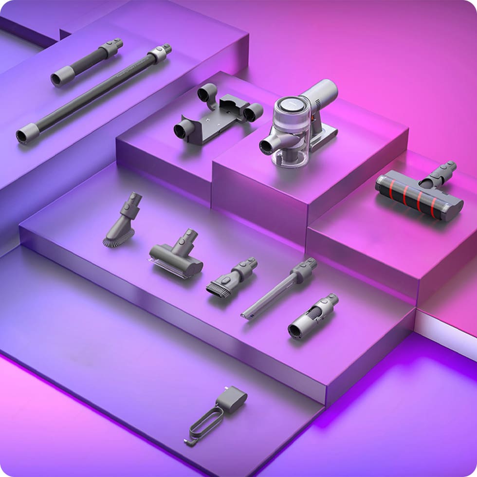 Беспроводной пылесос Dreame V12 Vacuum Cleaner (EU, серый) Беспроводной пылесос Dreame V12 Vacuum Cleaner (EU, серый)