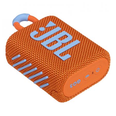 Портативная колонка JBL Go 3 Orange, оранжевый Портативная колонка JBL Go 3 Orange, оранжевый