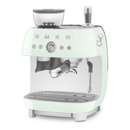 Кофемашина эспрессо со встроенной кофемолкой SMEG 50s style (EGF03PGEU) Пастельный зеленый Кофемашина эспрессо со встроенной кофемолкой SMEG 50s style (EGF03PGEU) Пастельный зеленый