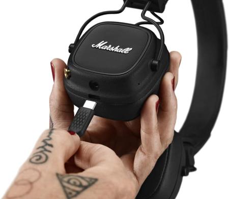 Наушники Marshall MAJOR 4 Black, черный Наушники Marshall MAJOR 4 Black, черный