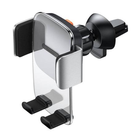 Автомобильный держатель Baseus Easy Control Clamp Car Mount Holder (Standard) For Air Outlets Silver (SUYK000112) Серебристый Автомобильный держатель Baseus Easy Control Clamp Car Mount Holder (Standard) For Air Outlets Silver (SUYK000112) Серебристый