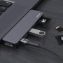 USB-C адаптер Deppa для MacBook 7в1 (73122) Серебро USB-C адаптер Deppa для MacBook 7в1 (73122) Серебро