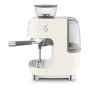 Кофемашина эспрессо со встроенной кофемолкой SMEG 50s style (EGF03CREU) Кремовый Кофемашина эспрессо со встроенной кофемолкой SMEG 50s style (EGF03CREU) Кремовый
