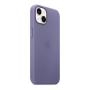 Чехол Leather Case MagSafe для Apple iPhone 13, кожа, «сиреневая глициния»