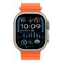 Apple Watch Ultra 2 (2023), 49 мм корпус из титана цвета «Natural», ремешок Ocean Band цвета «Orange»