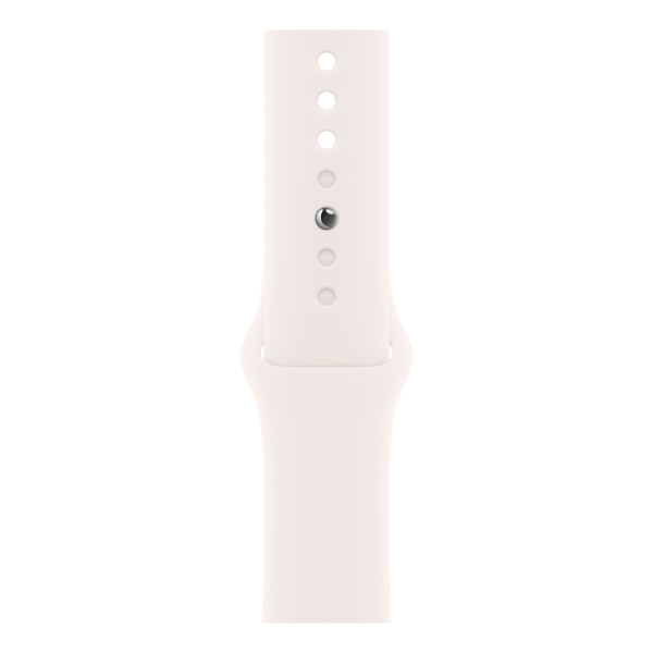 Apple Watch Series 10, 46 мм корпус из алюминия цвета «Rose Gold», ремешок Sport Band размера M/L цвета «Light Blush»