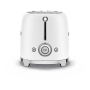 Тостер на 2 ломтика SMEG 50s style (TSF01WHMEU) Белый матовый Тостер на 2 ломтика SMEG 50s style (TSF01WHMEU) Белый матовый