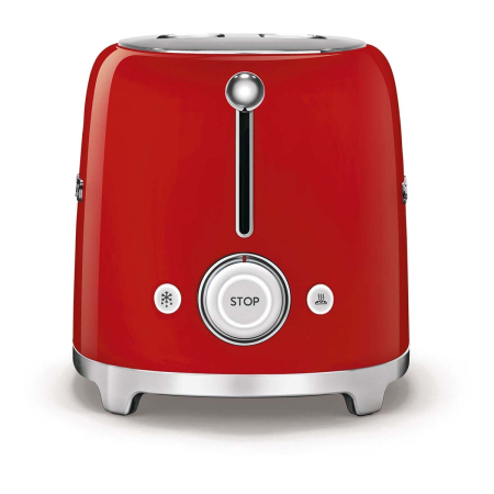 Тостер на 4 ломтика SMEG 50s style (TSF02RDEU) Красный Тостер на 4 ломтика SMEG 50s style (TSF02RDEU) Красный