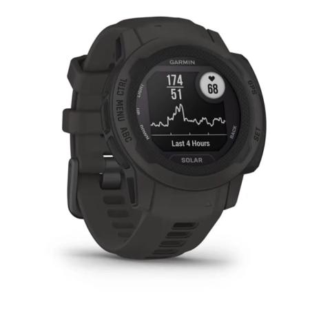 Часы Garmin INSTINCT 2S solar Graphite, черный Часы Garmin INSTINCT 2S solar Graphite, черный
