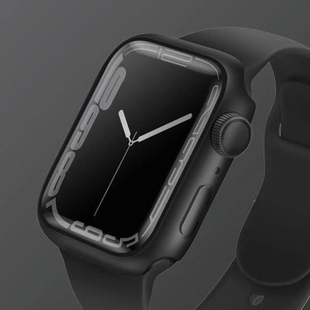 Чехол со стеклом для Apple Watch 7 41 мм UNIQ Legion (41MM-LEGNBLK) Черный Чехол со стеклом для Apple Watch 7 41 мм UNIQ Legion (41MM-LEGNBLK) Черный
