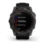 Часы Garmin FENIX 7X Carbon gray, черный Часы Garmin FENIX 7X Carbon gray, черный