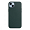 Чехол Leather Case MagSafe для Apple iPhone 14 Plus «Forest Green» Зеленый