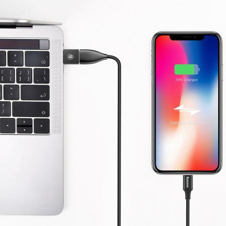 Переходник/адаптер Baseus USB – USB Type-C (CATJQ-B01) Черный Переходник/адаптер Baseus USB – USB Type-C (CATJQ-B01) Черный