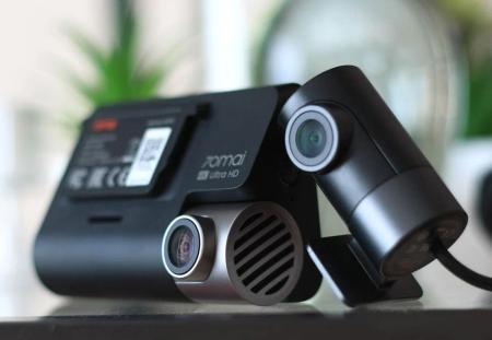 Видеорегистратор Xiaomi 70mai Dash Cam A800S-1 4K + RC06 set, 2 камеры, GPS Видеорегистратор Xiaomi 70mai Dash Cam A800S-1 4K + RC06 set, 2 камеры, GPS