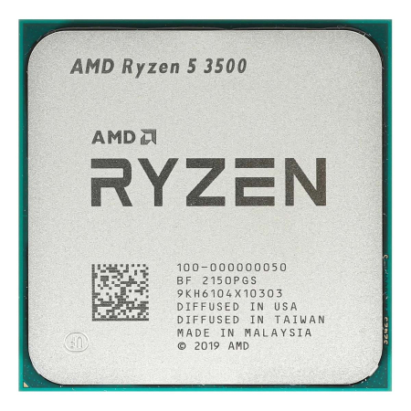 Процессор AMD Ryzen 5 3500, 3.6ГГц (Turbo 4.2ГГц), AM4, OEM (100-000000050) Процессор AMD Ryzen 5 3500, 3.6ГГц (Turbo 4.2ГГц), AM4, OEM (100-000000050)