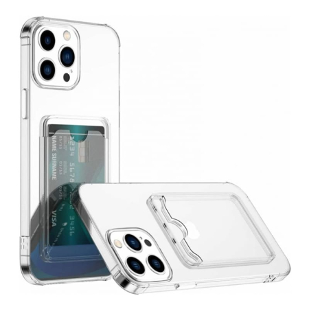 Чехол для iPhone 12/12 Pro CARD CASE Thinckening ballon 1,6 мм Прозрачный