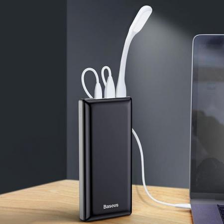 Внешний аккумулятор Baseus 30000mAh Fast Charge 15Вт Mini JA (PPJAN-C01) Чёрный