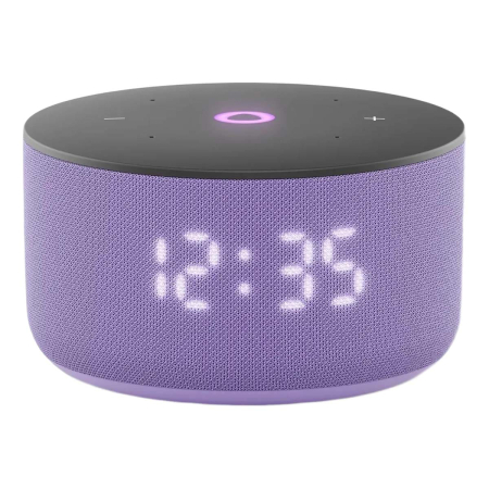 Умная колонка Яндекс.Станция Мини 3 (с часами) Лиловый