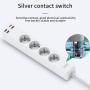 Сетевой фильтр WiWU Smart Power Strip EU Plug 20W 4*AC+3*USB 3.0+ 1*USB-C (U01 EU) Белый Сетевой фильтр WiWU Smart Power Strip EU Plug 20W 4*AC+3*USB 3.0+ 1*USB-C (U01 EU) Белый