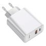 Сетевое зарядное устройство USB-C с USB Type-C Кабелем Baseus Quick Charge 30 Вт Speed Series разъем Type-C (TZCAFS-A02) Белый Сетевое зарядное устройство USB-C с USB Type-C Кабелем Baseus Quick Charge 30 Вт Speed Series разъем Type-C (TZCAFS-A02) Белый