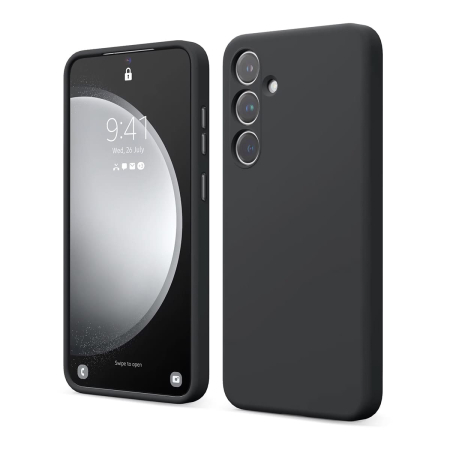 Чехол для Galaxy S24+ Elago чехол Soft silicone (Liquid) Черный Чехол для Galaxy S24+ Elago чехол Soft silicone (Liquid) Черный