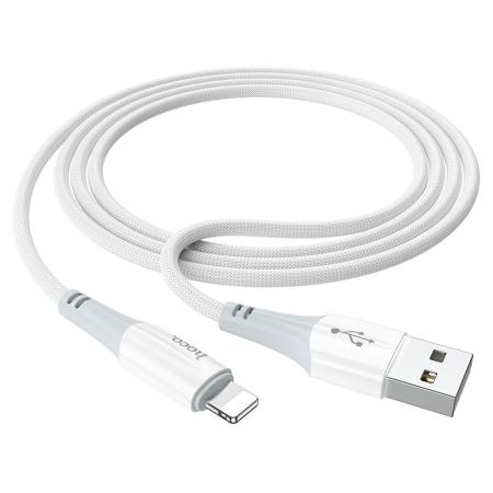 Кабель hoco. Fast charging data cable разъем USB – Lightning, 1 м (X70) Белый Кабель hoco. Fast charging data cable разъем USB – Lightning, 1 м (X70) Белый