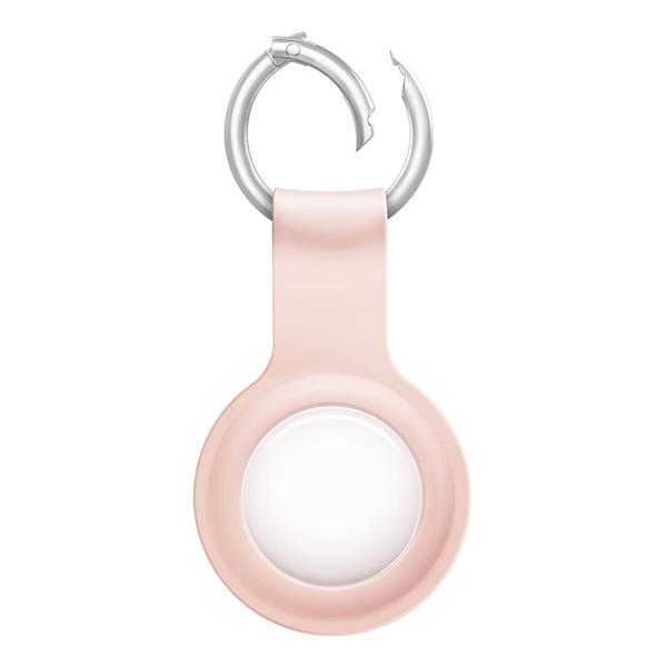 Чехол для Apple AirTag UNIQ Lino Liquid silicone (AIRTAG-LINOPNK) Розовый