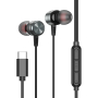 Стереогарнитура Deppa Stereo Alum Type-C (44211) Графит Стереогарнитура Deppa Stereo Alum Type-C (44211) Графит