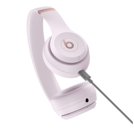 Беспроводные наушники Beats Solo 4 Wireless Cloud Pink, розовый Беспроводные наушники Beats Solo 4 Wireless Cloud Pink, розовый