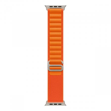 Ремешок WiWU Alpine Loop для Apple Watch 1-9 Series, SE 38/40/41 мм Оранжевый Ремешок WiWU Alpine Loop для Apple Watch 1-9 Series, SE 38/40/41 мм Оранжевый