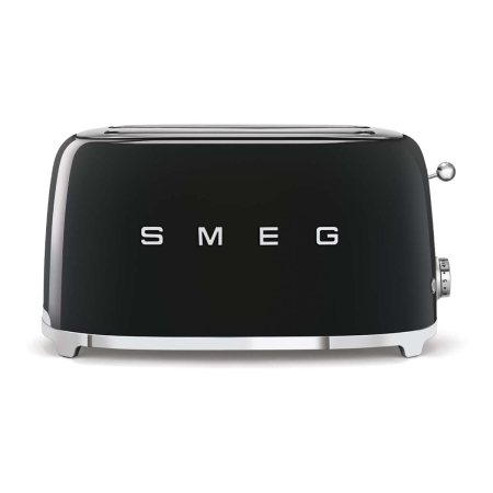 Тостер на 4 ломтика SMEG 50s style (TSF02BLEU) Черный Тостер на 4 ломтика SMEG 50s style (TSF02BLEU) Черный