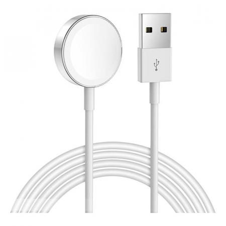 USB кабель для беспроводной зарядки hoco. Watch wireless charger для Apple Watch (CW16) White, белый USB кабель для беспроводной зарядки hoco. Watch wireless charger для Apple Watch (CW16) White, белый