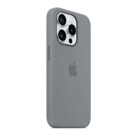 Чехол Silicone Case для Apple iPhone 15 Pro с MagSafe Clay, серый Чехол Silicone Case для Apple iPhone 15 Pro с MagSafe Clay, серый