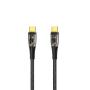 Кабель WiWU Type-C – Lightning Cable, 2m (TM02) Черный Кабель WiWU Type-C – Lightning Cable, 2m (TM02) Черный