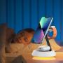 Беспроводное зарядное устройство WiWU TRIPLE 15W Foldable 3в1 wireless charger (Wi-W002) White, белый Беспроводное зарядное устройство WiWU TRIPLE 15W Foldable 3в1 wireless charger (Wi-W002) White, белый