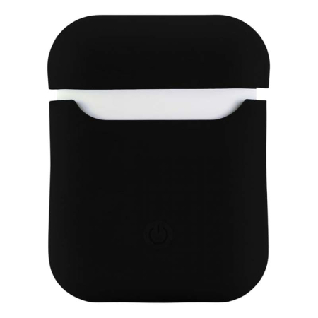 Чехол Case Protection для Apple AirPods Black, черный Чехол Case Protection для Apple AirPods Black, черный