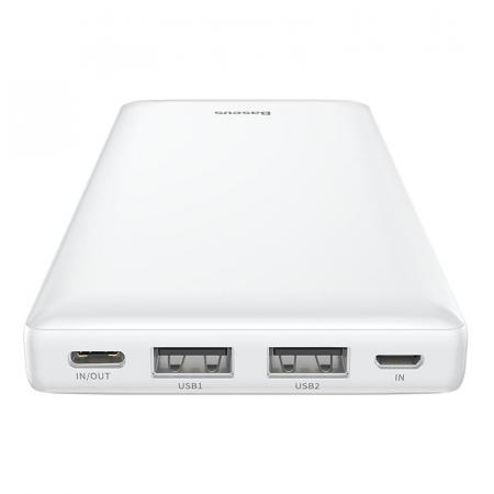 Внешний аккумулятор Baseus Fast charge 15W Mini JA 20000mAh (PPJAN-B02) Белый Внешний аккумулятор Baseus Fast charge 15W Mini JA 20000mAh (PPJAN-B02) Белый